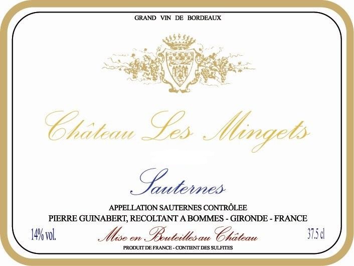 Chateau Juge les Mignets Sauternes 2019 375ml
